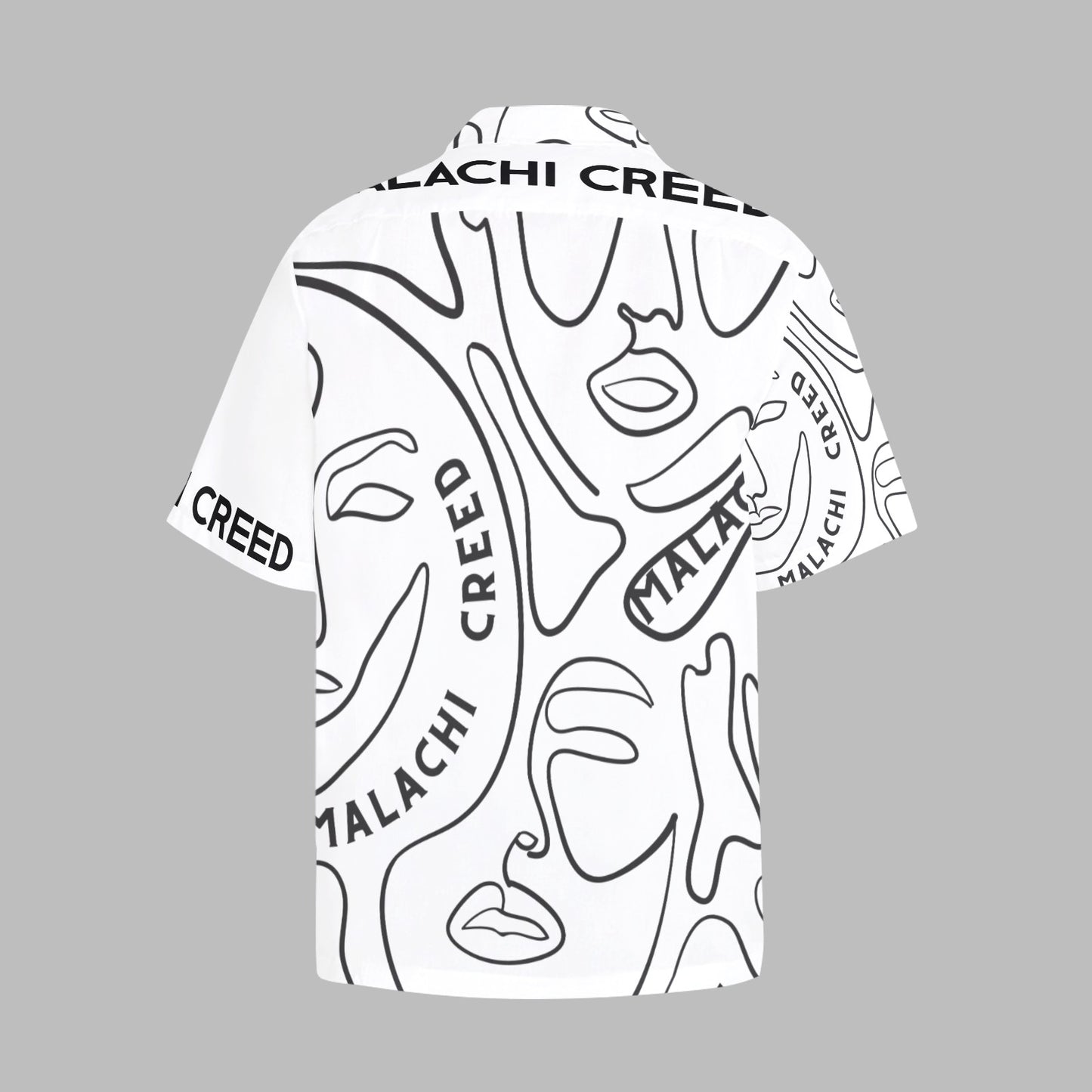 HAWAIIAN FACE LINED SHIRT