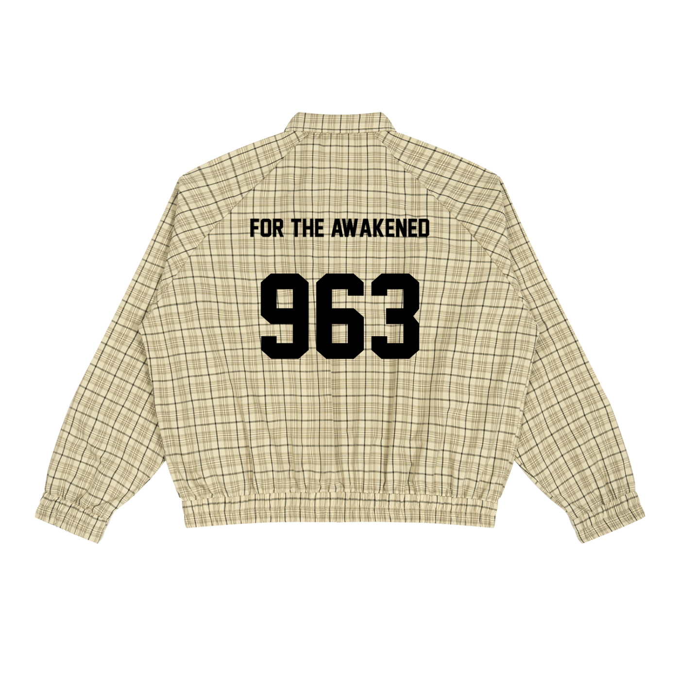 Unisex Plaid Full-Zip Track Jacket