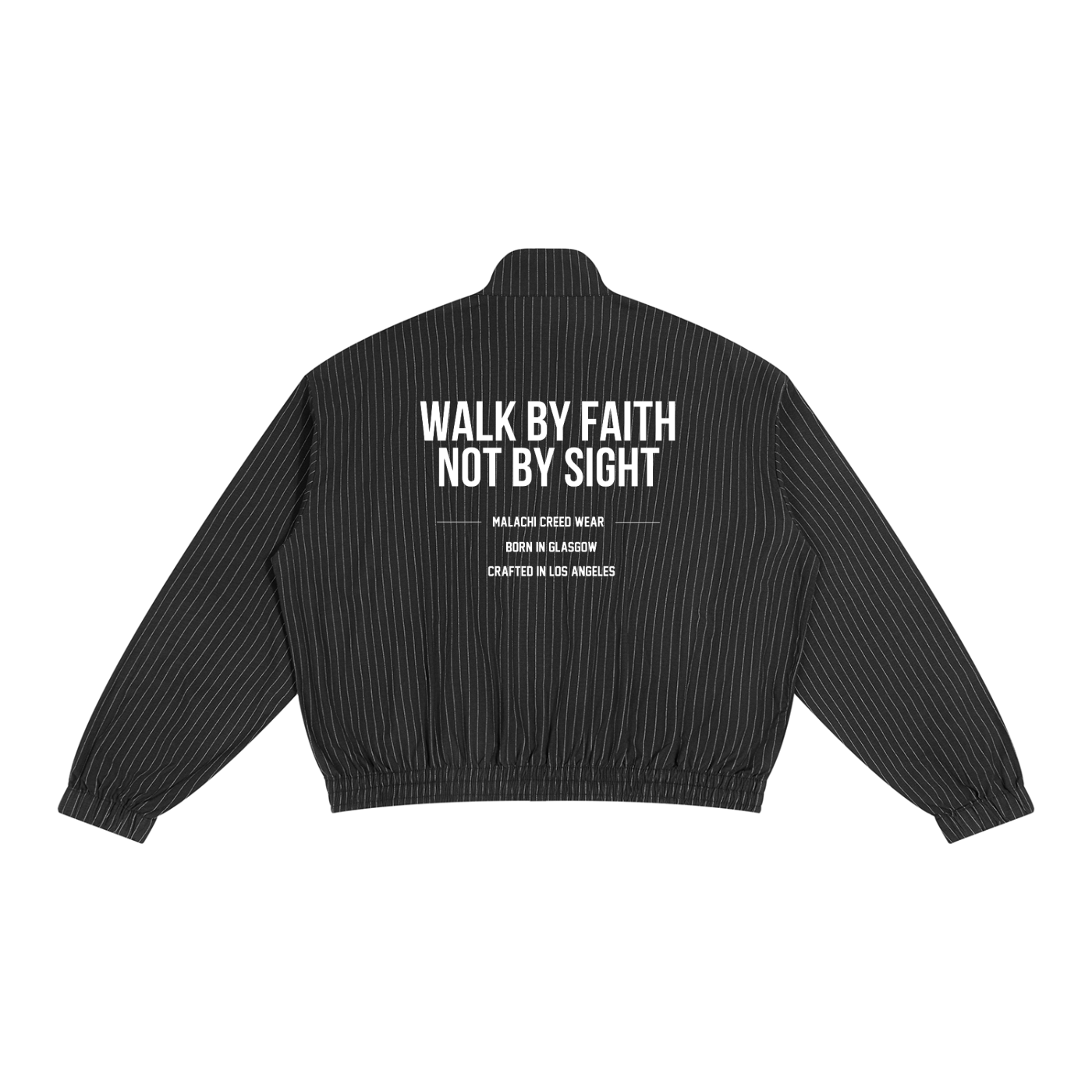 Unisex Striped Full-Zip Track Jacket