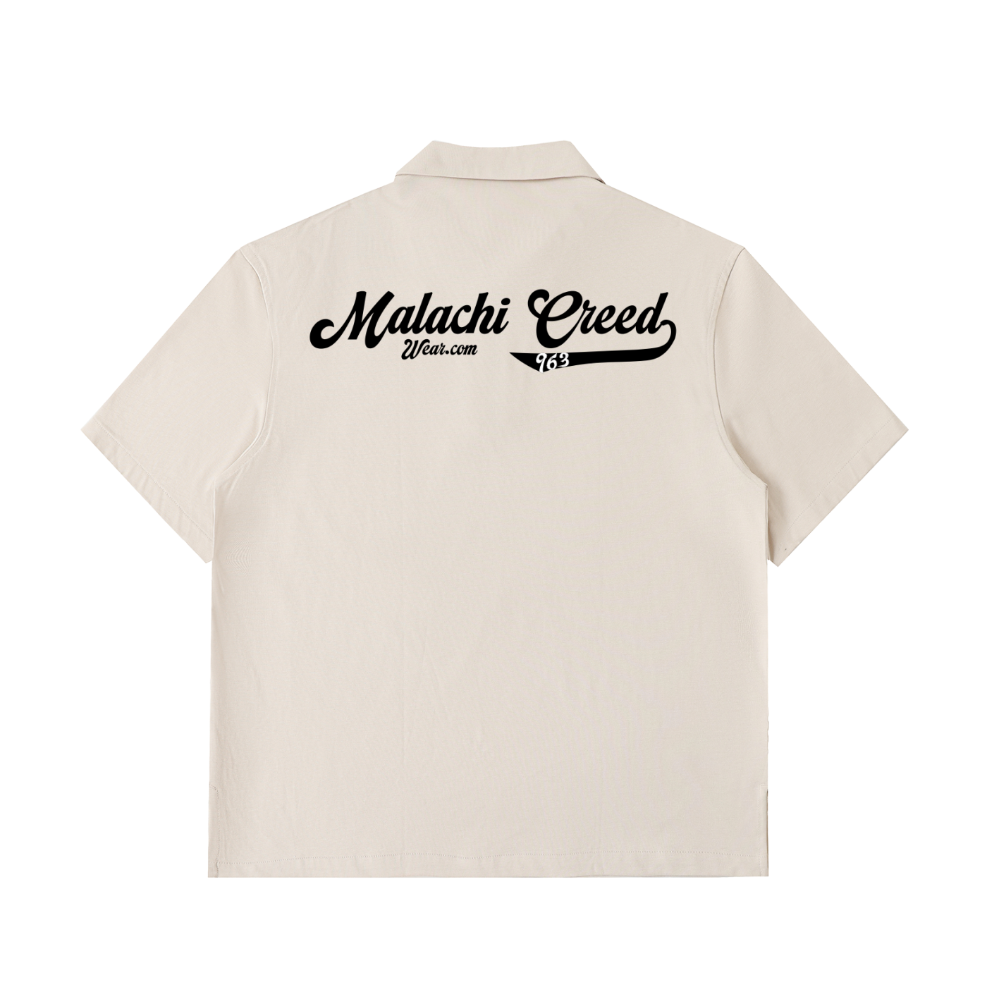 Half-Zip Cotton Polo Shirt