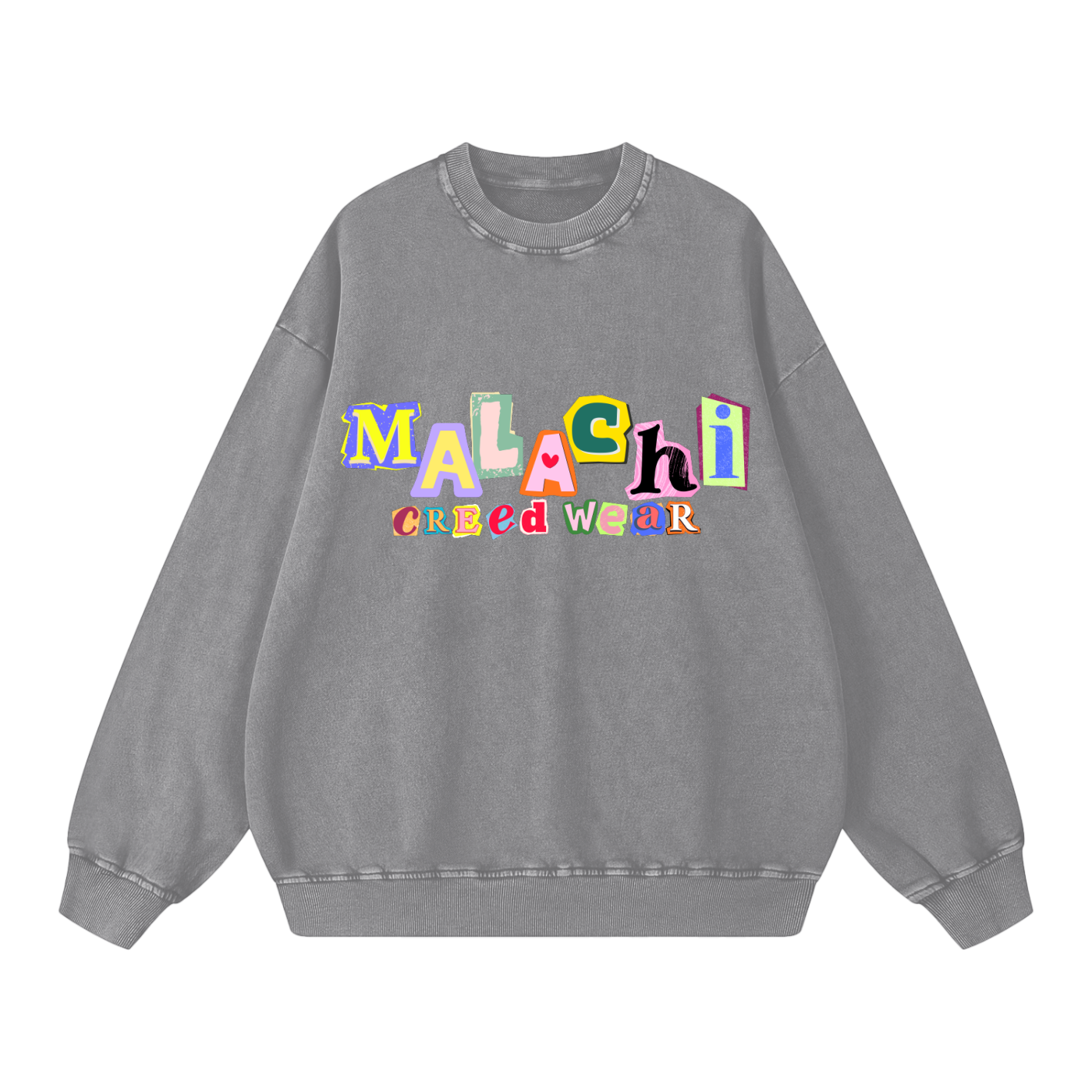 Snow Washed Oversized Sweatshirt