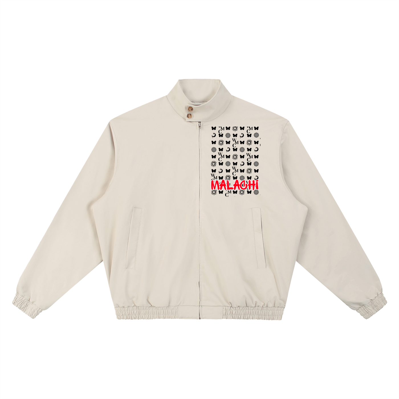 Stand Collar Bomber Jacket