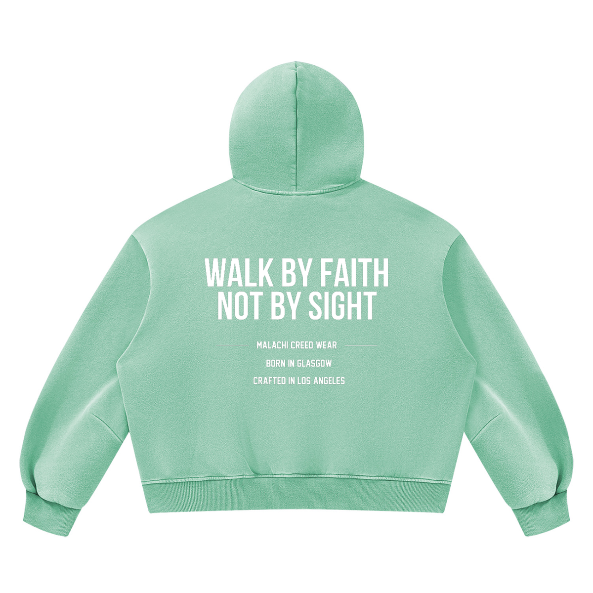 Unisex Vintage Wash Boxy Fleece Hoodie