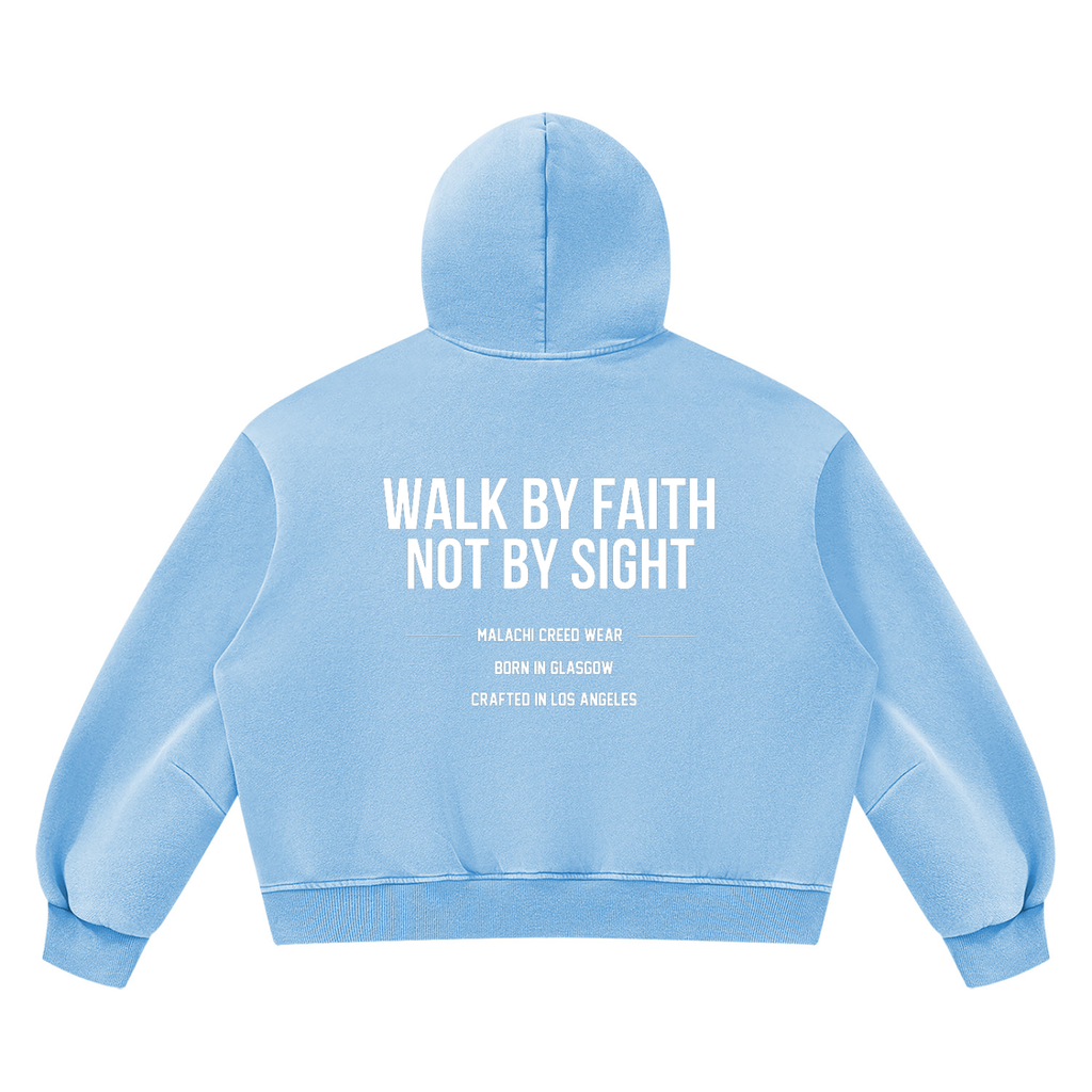 Unisex Vintage Wash Boxy Fleece Hoodie