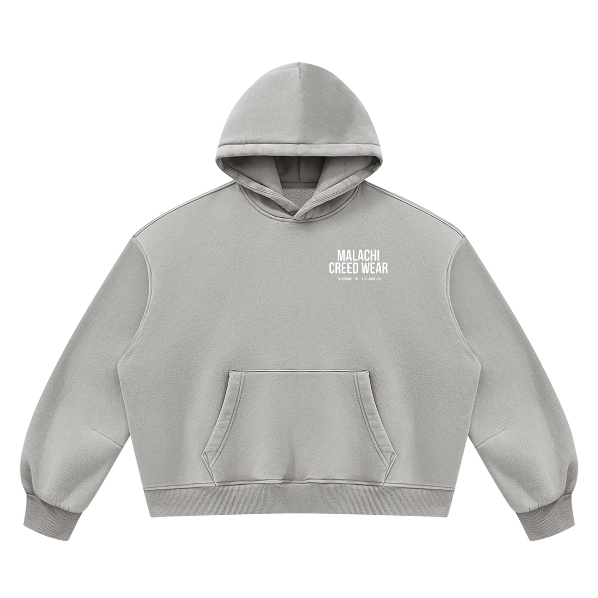 Unisex Vintage Wash Boxy Fleece Hoodie