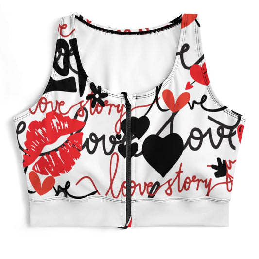 ZIP FRONT TOP
