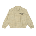 Unisex Plaid Full-Zip Track Jacket