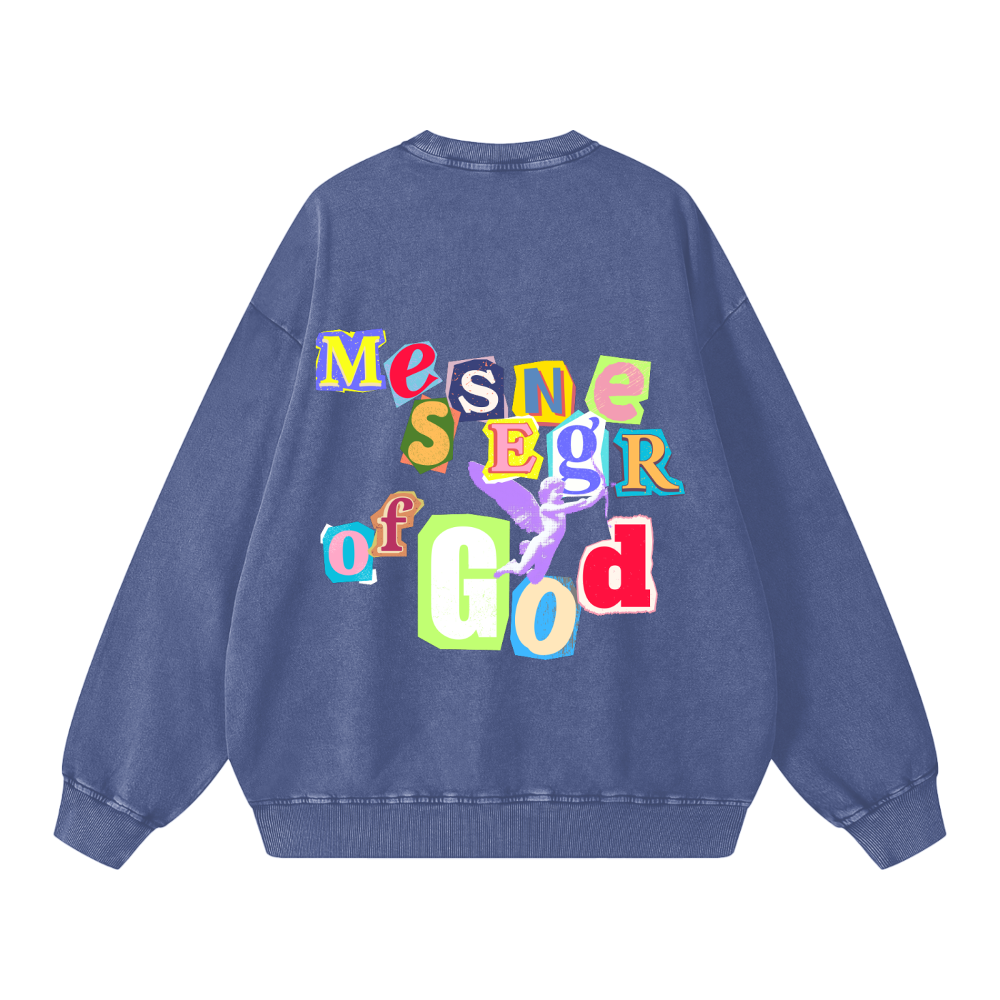 Snow Washed Oversized Sweatshirt