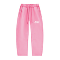 Unisex Vintage Wash Barrel Leg Fleece Sweatpants
