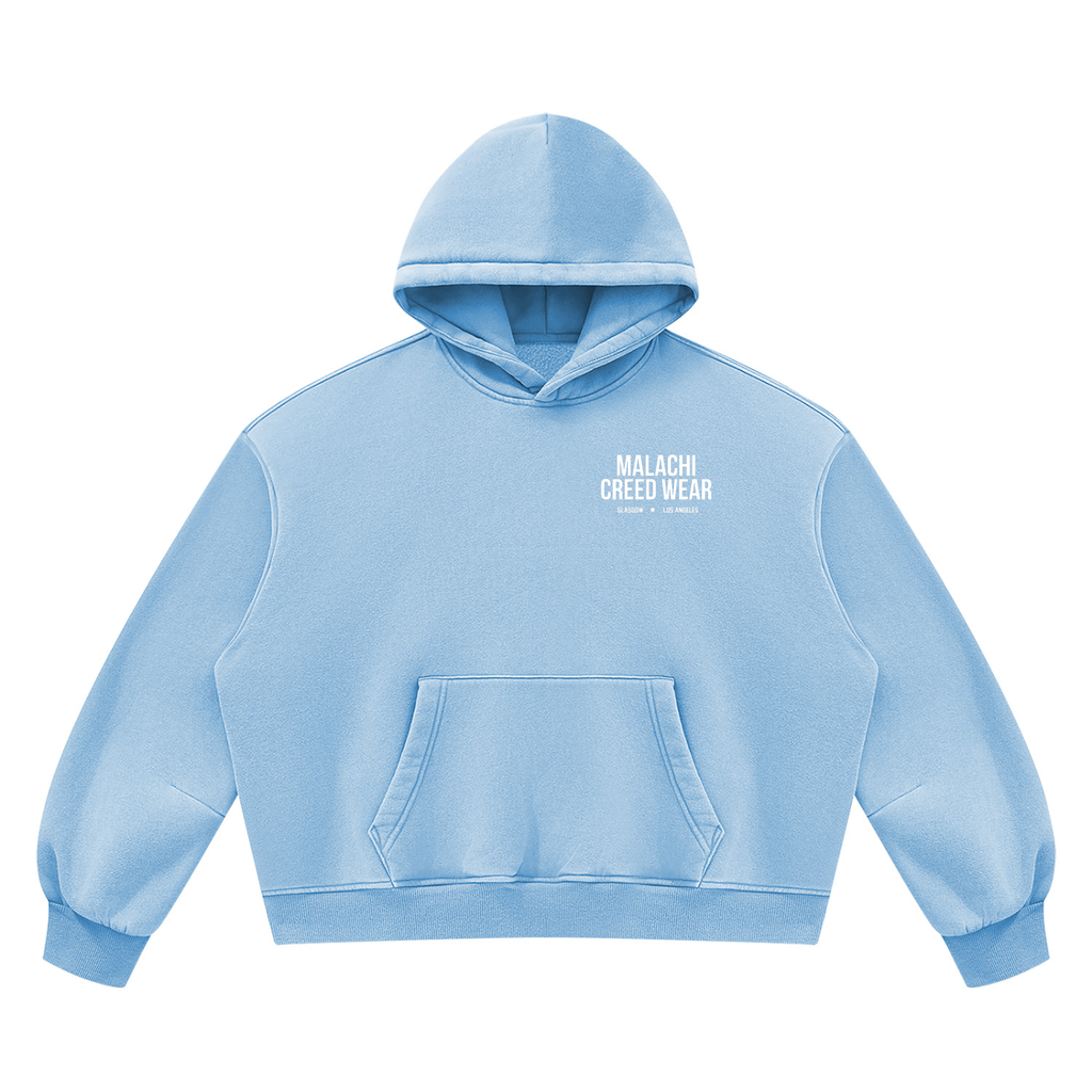 Unisex Vintage Wash Boxy Fleece Hoodie