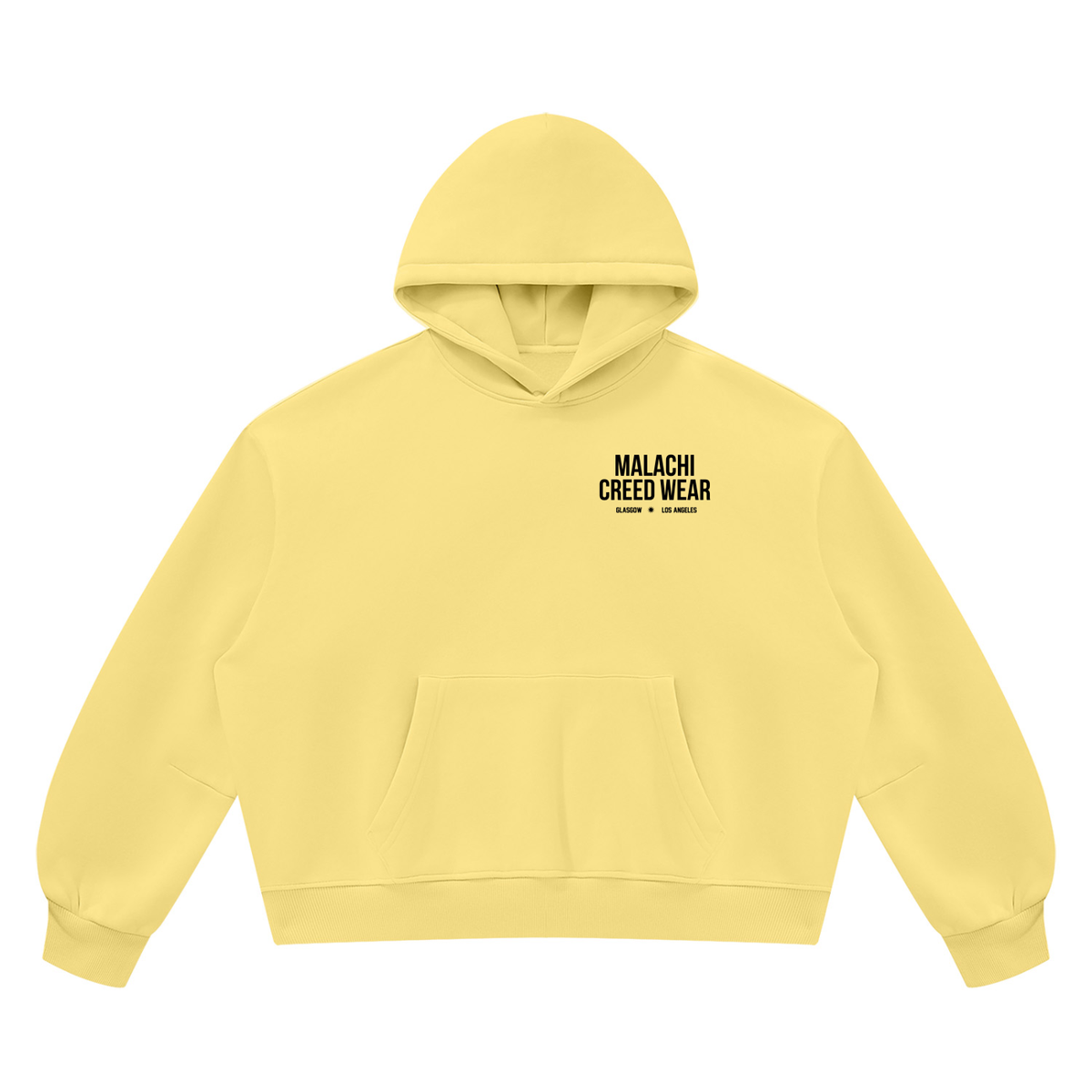 Unisex Vintage Wash Boxy Fleece Hoodie