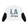 Layered Sleeve Cotton T-Shirt