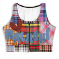 ZIP FRONT CROP