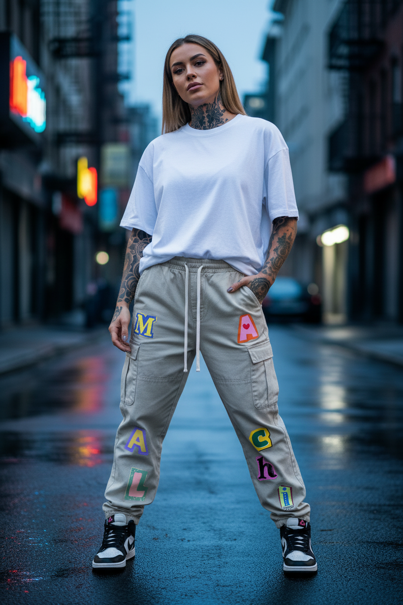 Cool Girl Street Style Front