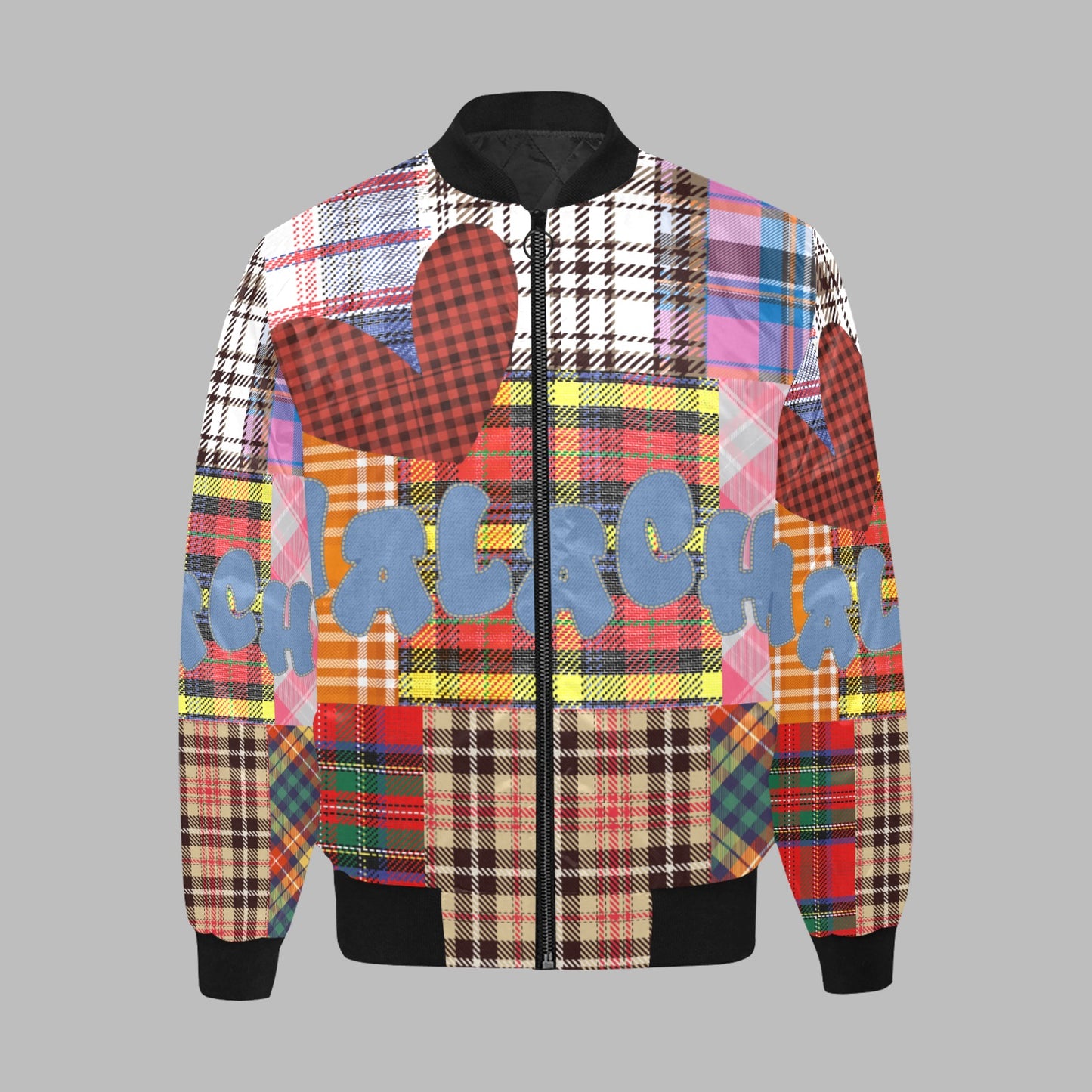 TARTAN SCOTTY QUILTED BOMBER