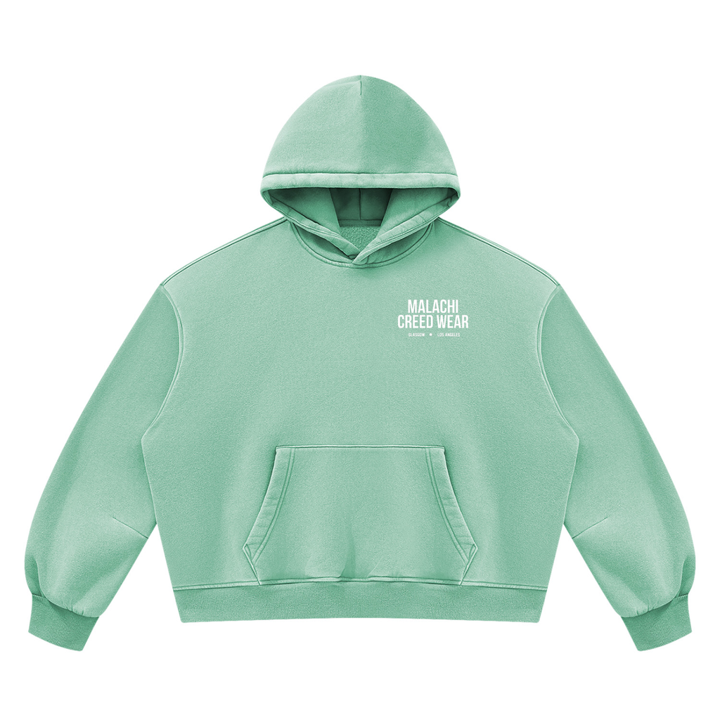 Unisex Vintage Wash Boxy Fleece Hoodie