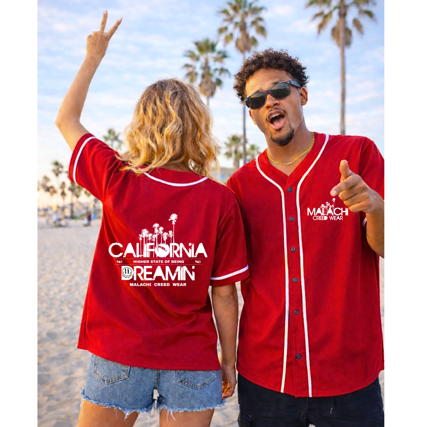 Contrast Piped Button-Up Jersey