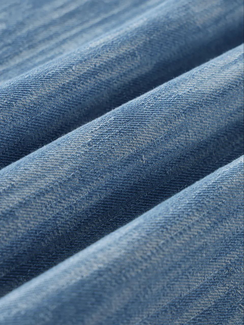 Distressed Wash Short-Sleeve Shirt SEDONA