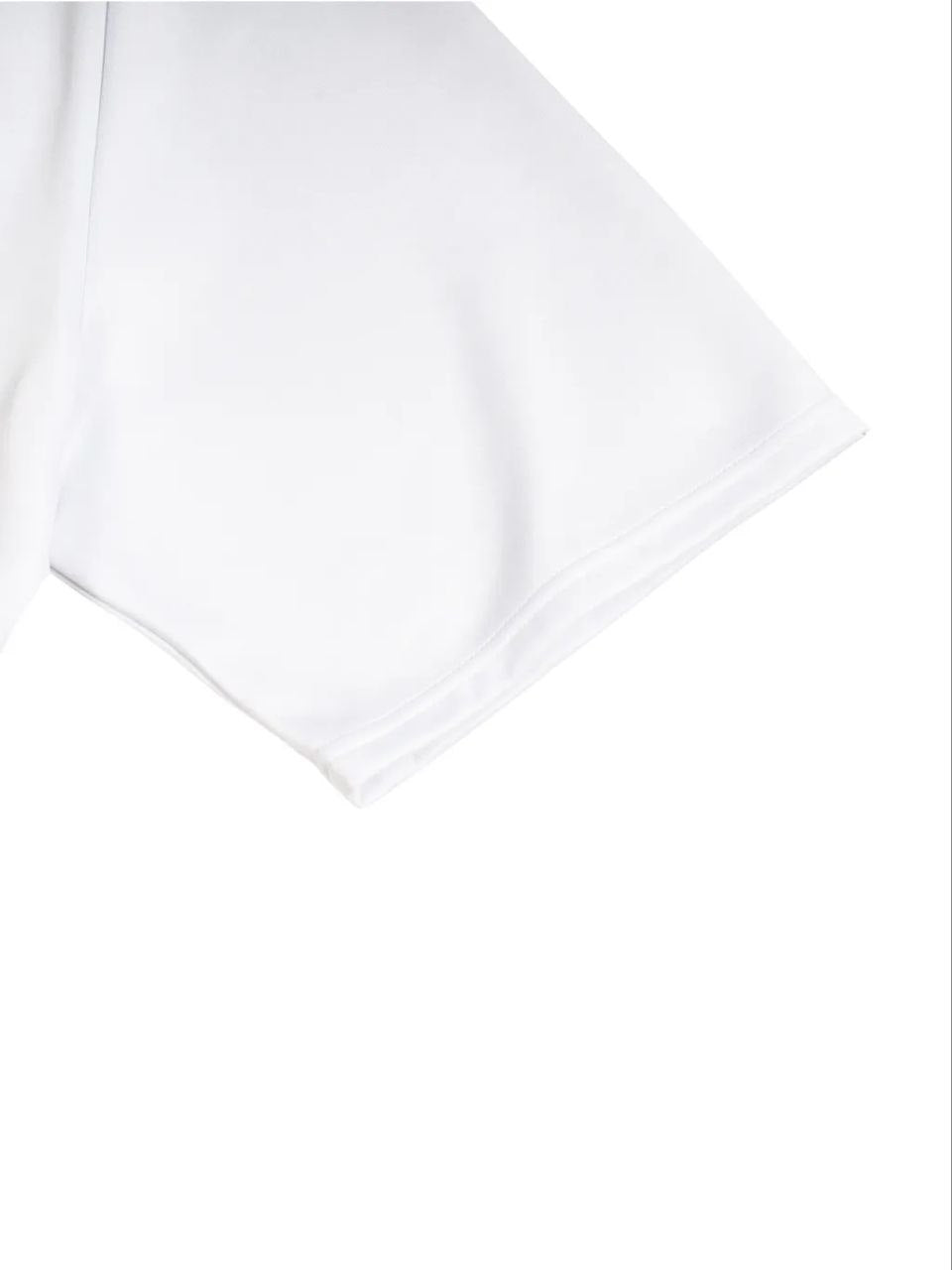 Contrast Lapel Collar Boxy T-Shirt
