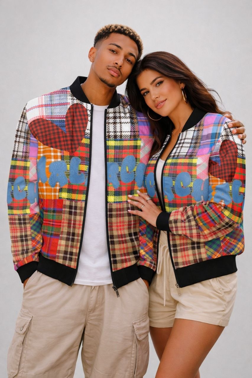 TARTAN SCOTTY QUILTED BOMBER