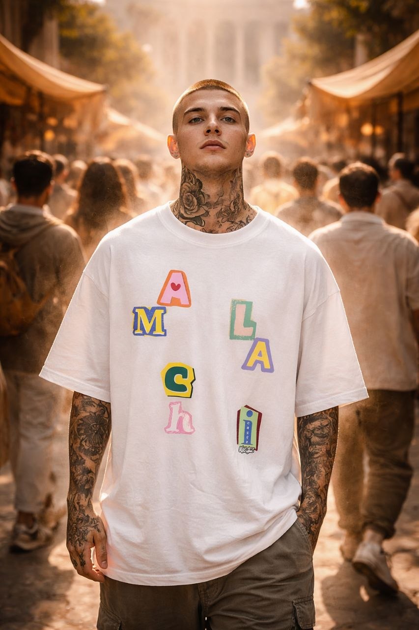 Streetwear Loose Drop Shoulder T-Shirt