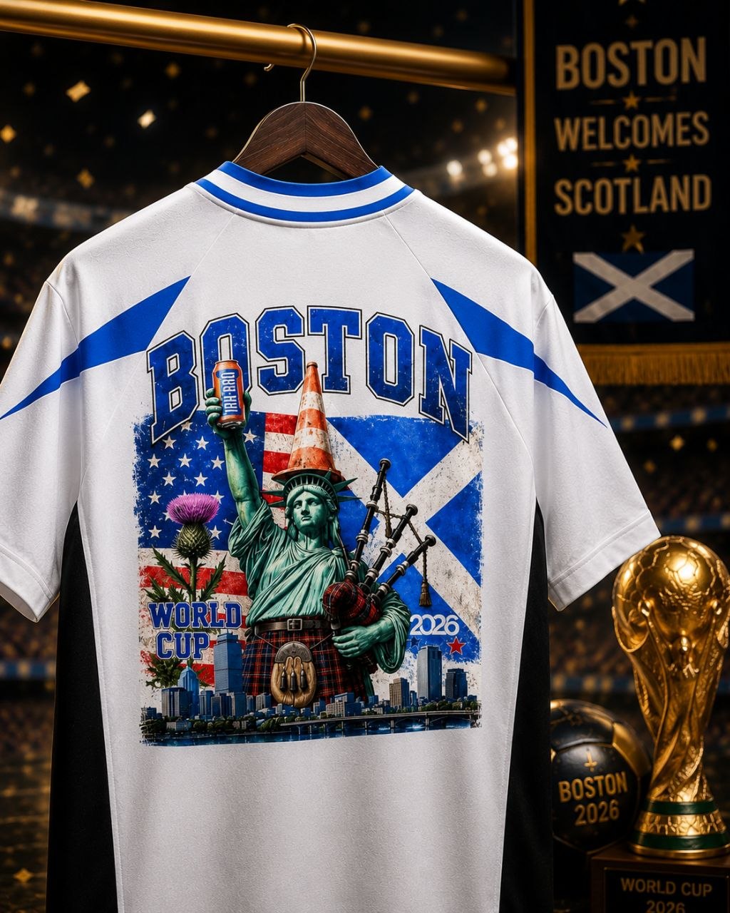 World Cup Unisex LOOSE BOX FIT V-Neck