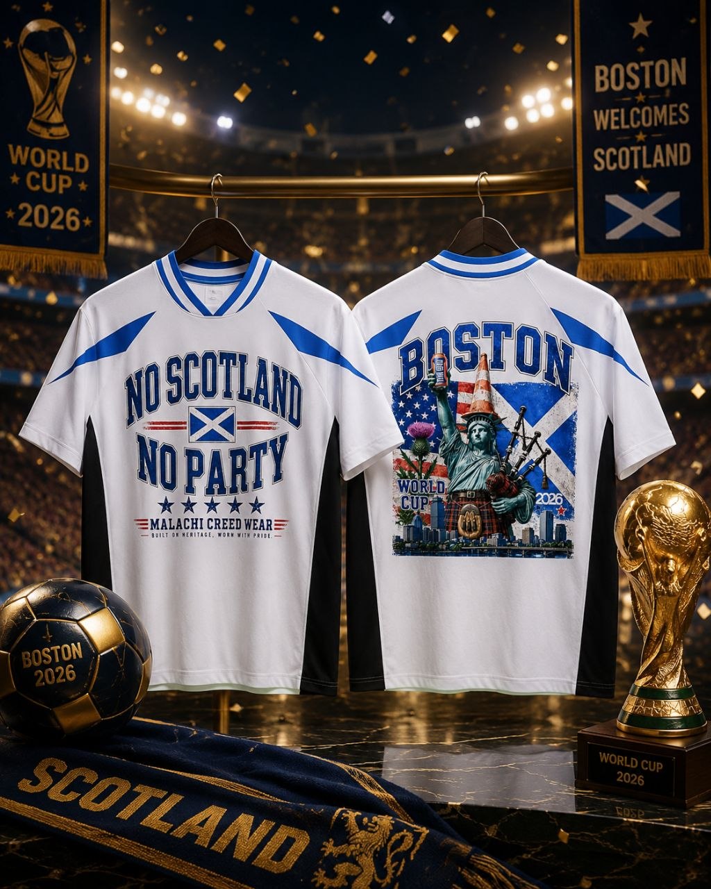 World Cup Unisex LOOSE BOX FIT V-Neck