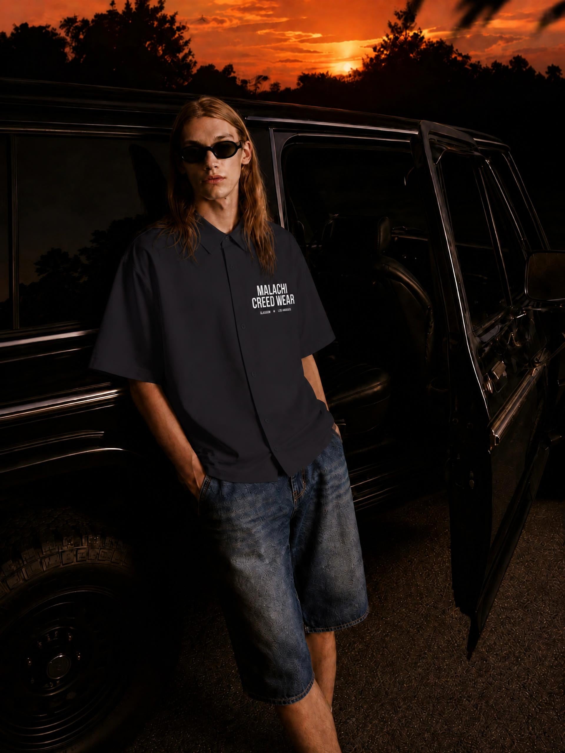 Unisex Boxy Short Sleeve Shirt